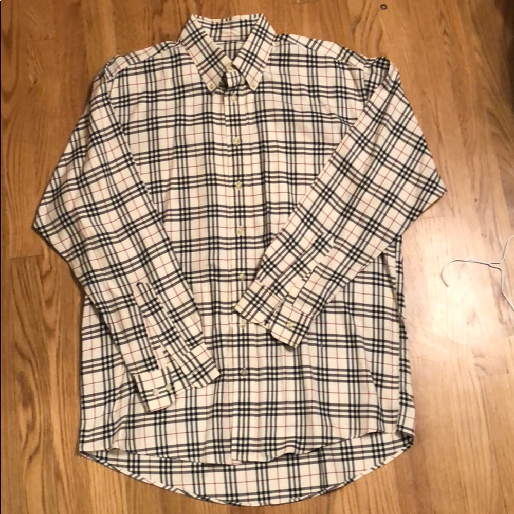 Burberry button down size L